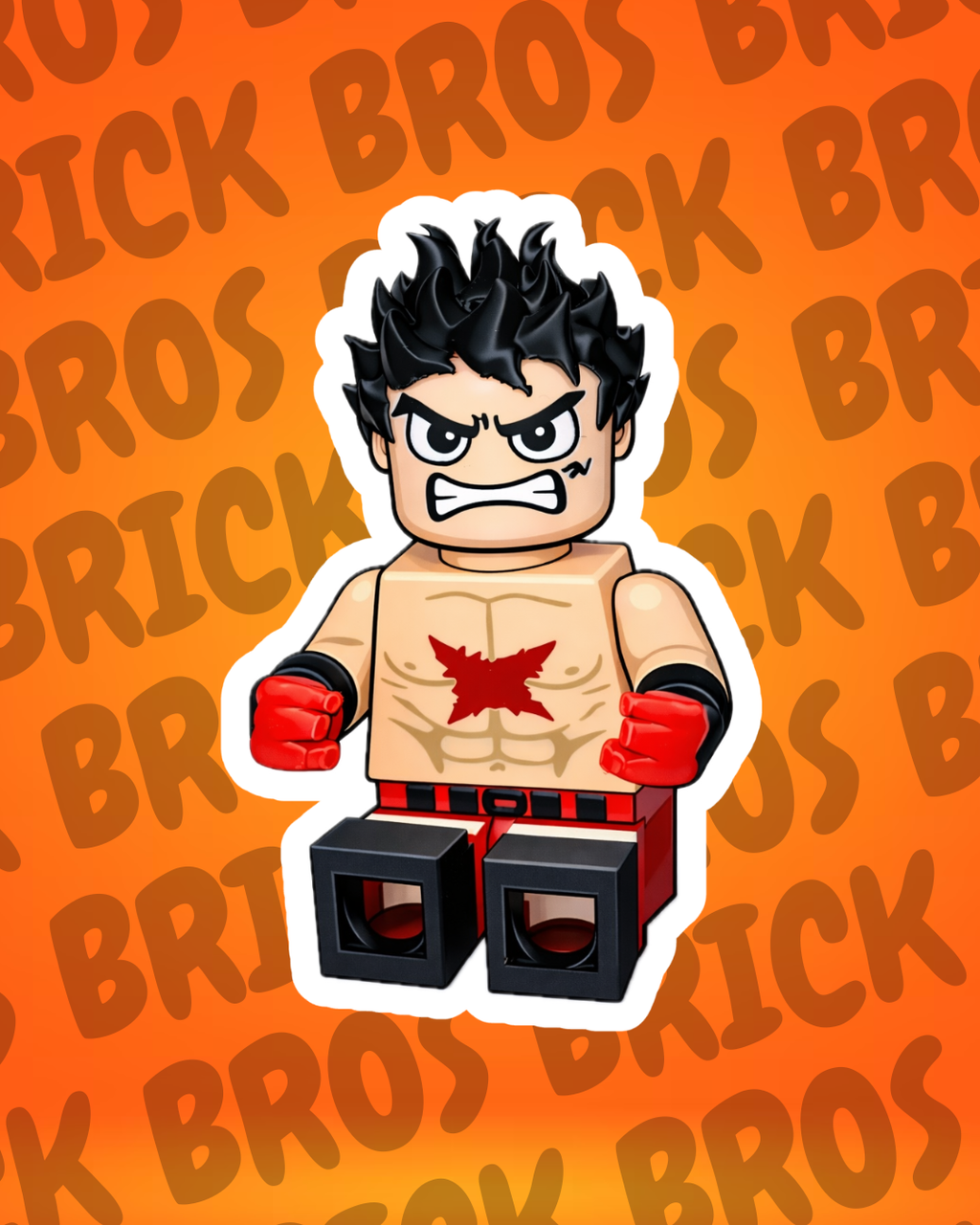 LUFFY GEAR 4 SNAKEMAN - BrickBros Special
