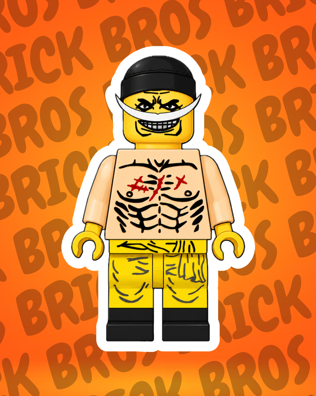 EDWARD NEWGATE (BARBABIANCA) - BrickBros Special