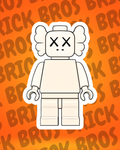 KAWS WHITE - BrickBros Artists